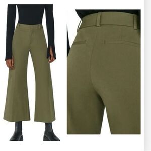 FRAME Le Crop Palazzo Trousers - Fatigues size 0 $298